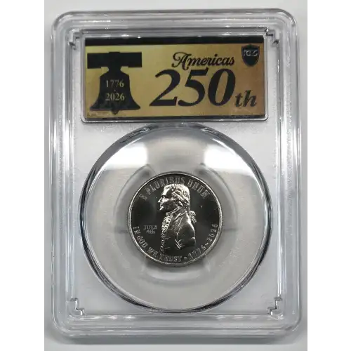 2026 25C Declaration of Independence w/ July 4th Privy - Early Find