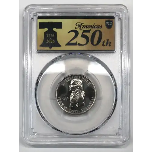 2026 25C Declaration of Independence w/ July 4th Privy - Early Find