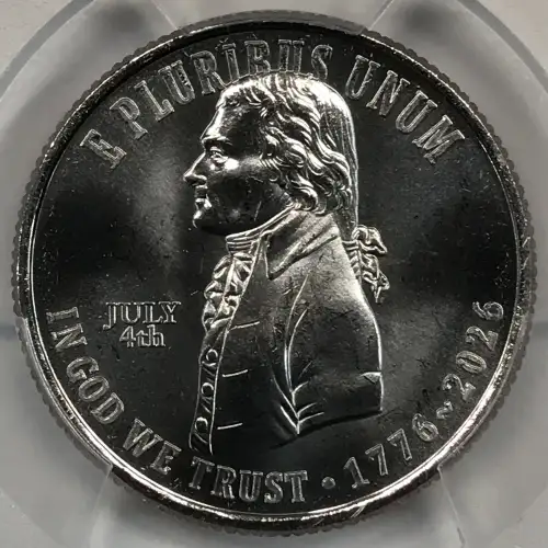 2026 25C Declaration of Independence w/ July 4th Privy - Early Find (3)