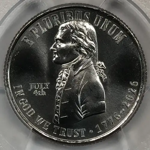 2026 25C Declaration of Independence w/ July 4th Privy - Early Find (2)