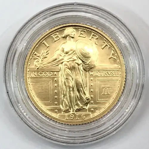 2026 Best of the US Mint Standing Liberty Quarter 1/4oz Gold Coin & Silver Medal (4)