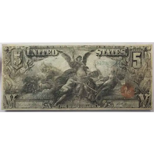 $5 1896 Small Red Silver Certificates 268 (2)