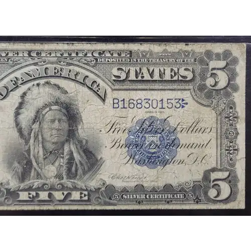 $5 1899 Blue Silver Certificates 272 (3)
