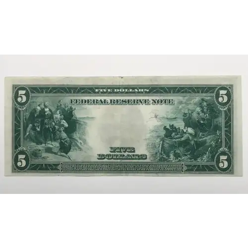 $5 1914 Blue Seal Federal Reserve Notes 878 (2)
