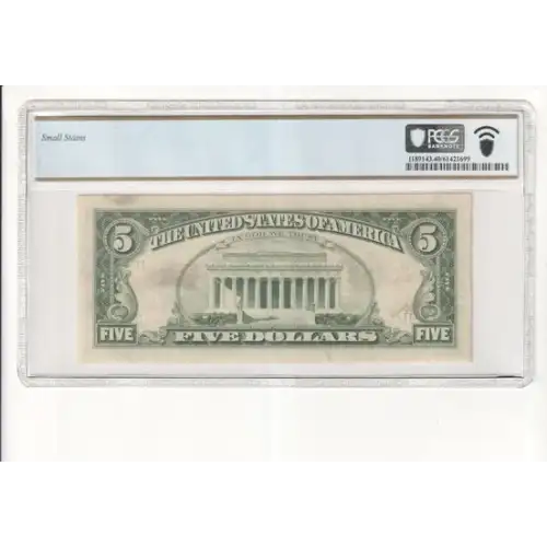$5 1981-A.  Small Size $5 Federal Reserve Notes 1977-K (3)