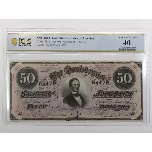 $5 As above but Series A  Legal Tender Issues 66 (3)