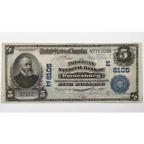 $5  Blue Seal Third Charter Period 598