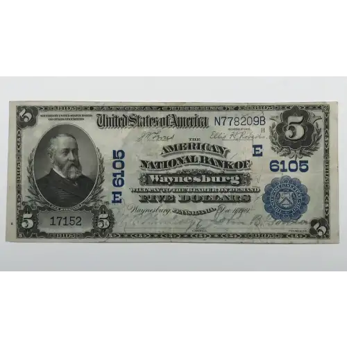 $5  Blue Seal Third Charter Period 598