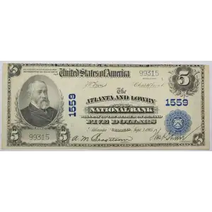 $5  Blue Seal Third Charter Period 598