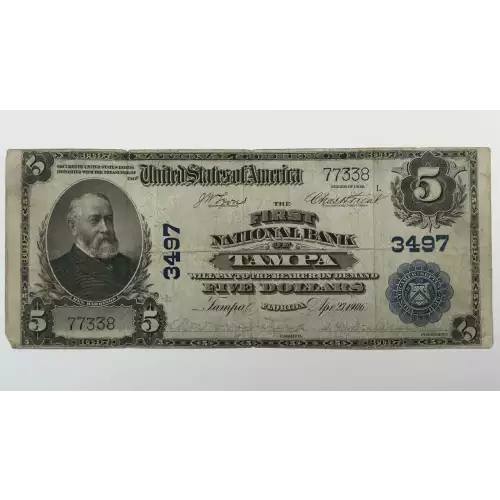 $5  Blue Seal Third Charter Period 599