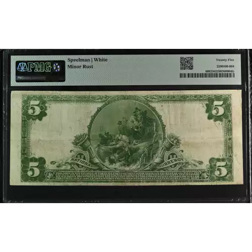 $5  Blue Seal Third Charter Period 609
