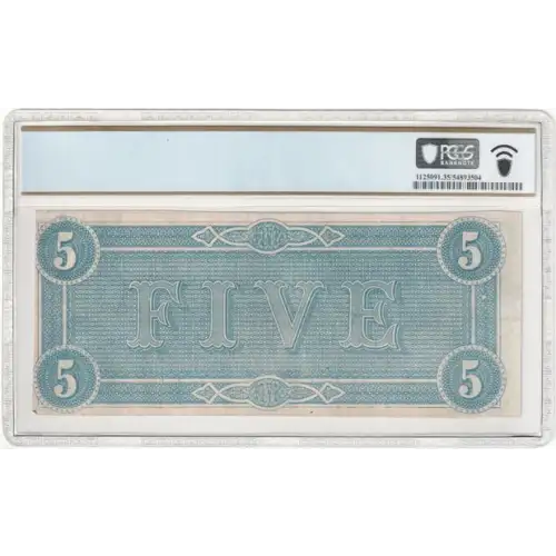 $5   Issues of the Confederate States of America CS-69 (3)