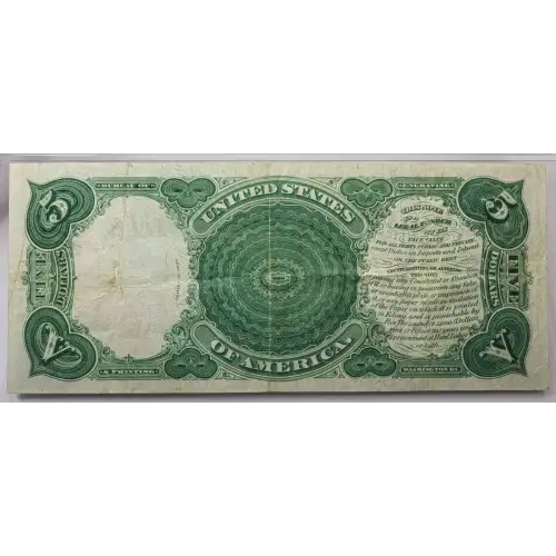 $5  Small Red, scalloped Legal Tender Issues 91 (4)
