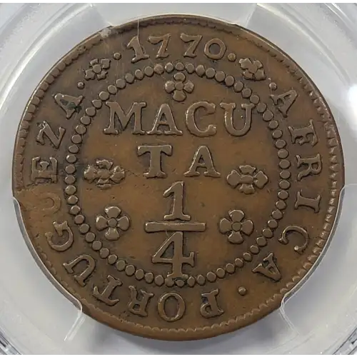 ANGOLA Copper 1/4 MACUTA (2)