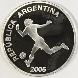 ARGENTINA Silver 5 PESOS