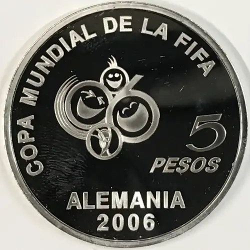 ARGENTINA Silver 5 PESOS (2)