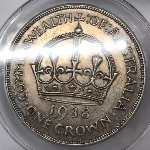 AUSTRALIA Silver CROWN (5)