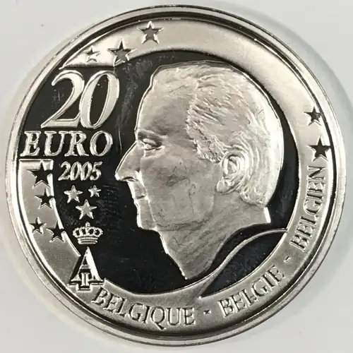 BELGIUM Silver 20 EURO (2)