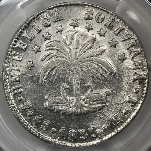 Bolivia Silver 4 SOLES (4)