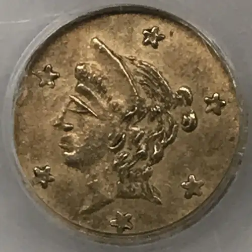 California Gold Token (generic, no denomination) (2)