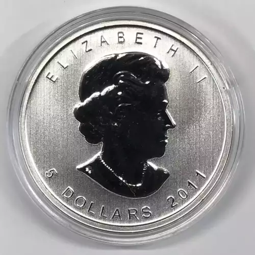 Canada 1 oz Silver Maple Leaf $5 Coin (generic, any year, any type) (3)