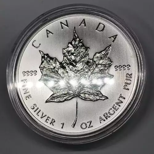 Canada 1 oz Silver Maple Leaf $5 Coin (generic, any year, any type) (4)