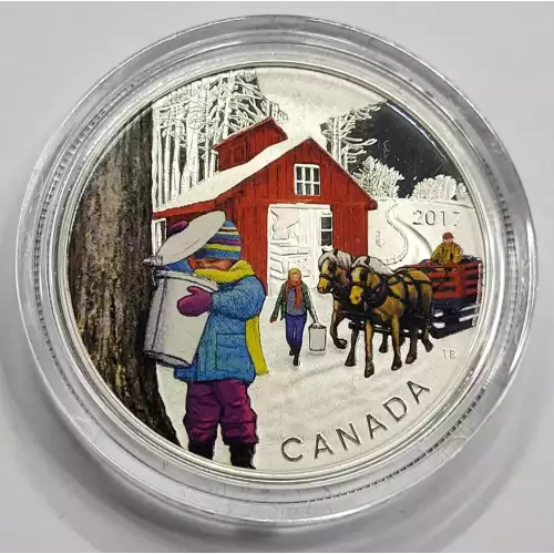 CANADA Silver 10 DOLLARS (15.87 grams / ~ 1/2 oz) (generic)