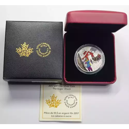 CANADA Silver 10 DOLLARS (15.87 grams / ~ 1/2 oz) (generic) (2)