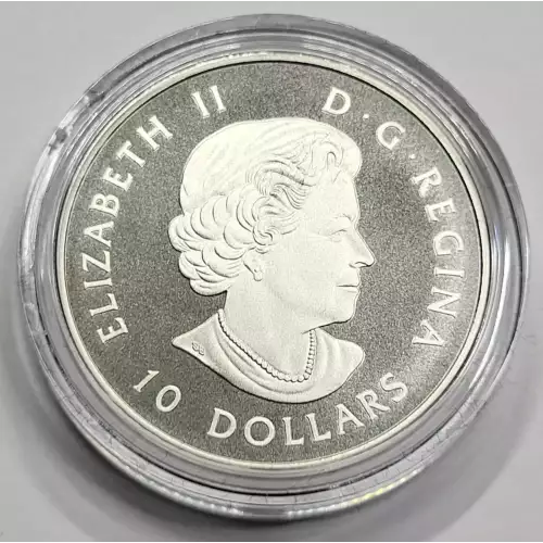 CANADA Silver 10 DOLLARS (15.87 grams / ~ 1/2 oz) (generic) (3)