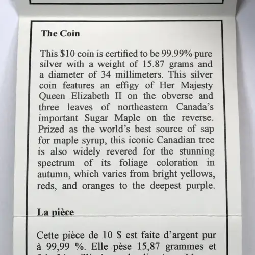 CANADA Silver 10 DOLLARS (15.87 grams / ~ 1/2 oz) (generic)