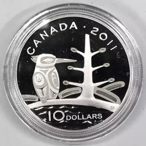 CANADA Silver 10 DOLLARS (15.87 grams) (generic) (2)