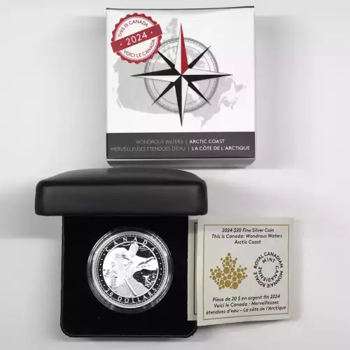 CANADA Silver 20 DOLLARS (1 oz / 31.1 grams) (generic) (5)