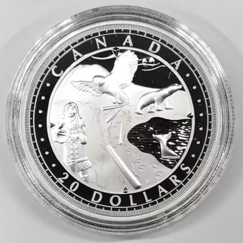 CANADA Silver 20 DOLLARS (1 oz / 31.1 grams) (generic)
