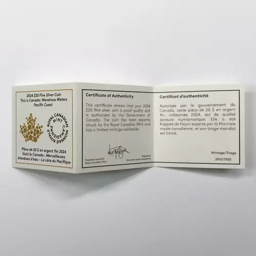 CANADA Silver 20 DOLLARS (1 oz / 31.1 grams) (generic) (5)