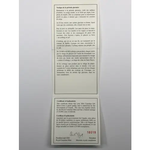 CANADA Silver 20 DOLLARS (1 oz / 31.1 grams) (generic)