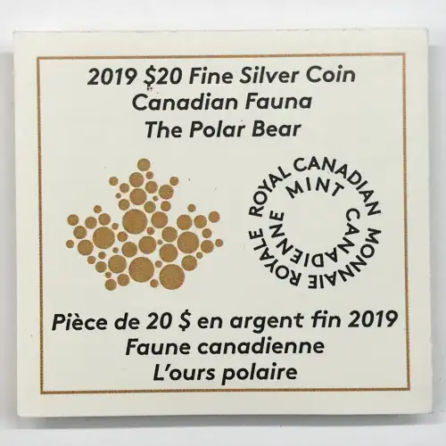 CANADA Silver 20 DOLLARS (1 oz / 31.1 grams) (generic) (3)