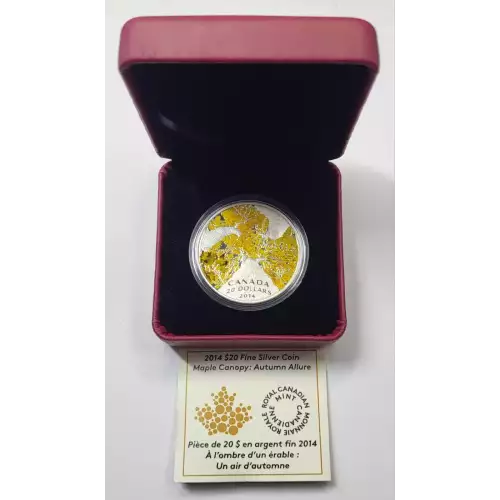 CANADA Silver 20 DOLLARS (1 oz / 31.1 grams) (generic)