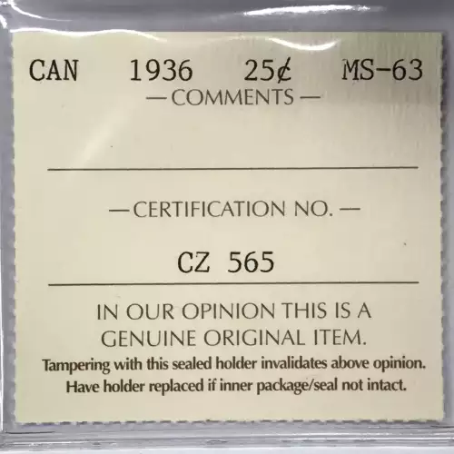 CANADA Silver 25 CENTS (5)