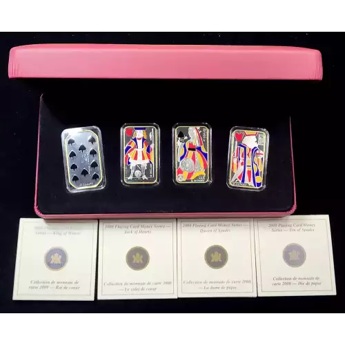 Canada Silver 4-Coin Set (generic, any weight/denomination)