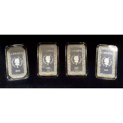 Canada Silver 4-Coin Set (generic, any weight/denomination) (2)