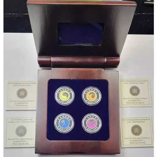 Canada Silver 4-Coin Set (generic, any weight/denomination)