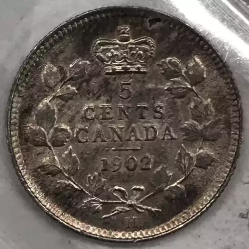 CANADA Silver 5 CENTS (3)