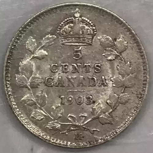 CANADA Silver 5 CENTS