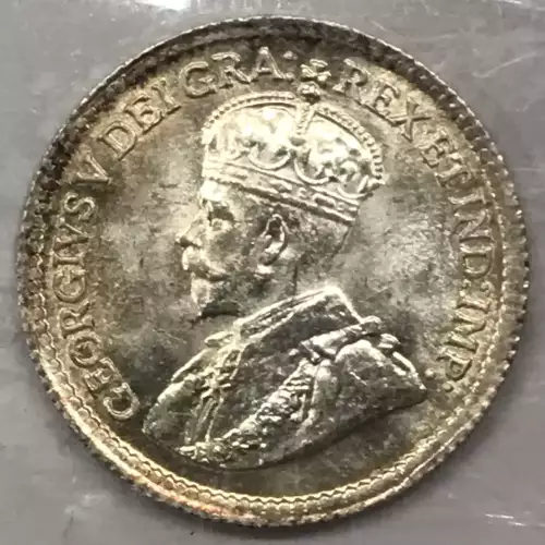 CANADA Silver 5 CENTS (2)