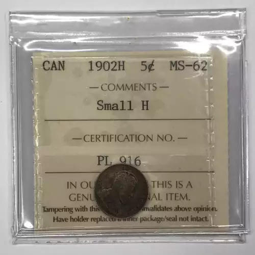 CANADA Silver 5 CENTS