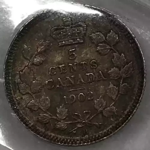 CANADA Silver 5 CENTS