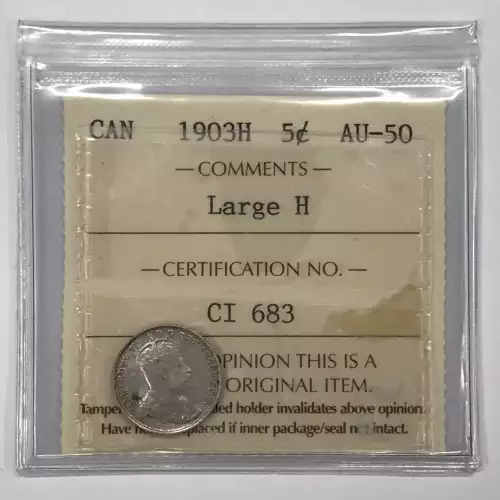 CANADA Silver 5 CENTS