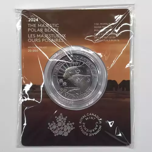 CANADA Silver 5 DOLLARS (1 oz / 31.1 grams) (generic) (3)