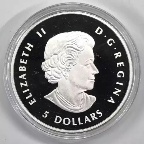 CANADA Silver 5 DOLLARS (2015 Bald Eagle) (3)