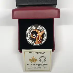 CANADA Silver 5 DOLLARS (23.17 grams / ~3/4 oz) (generic)